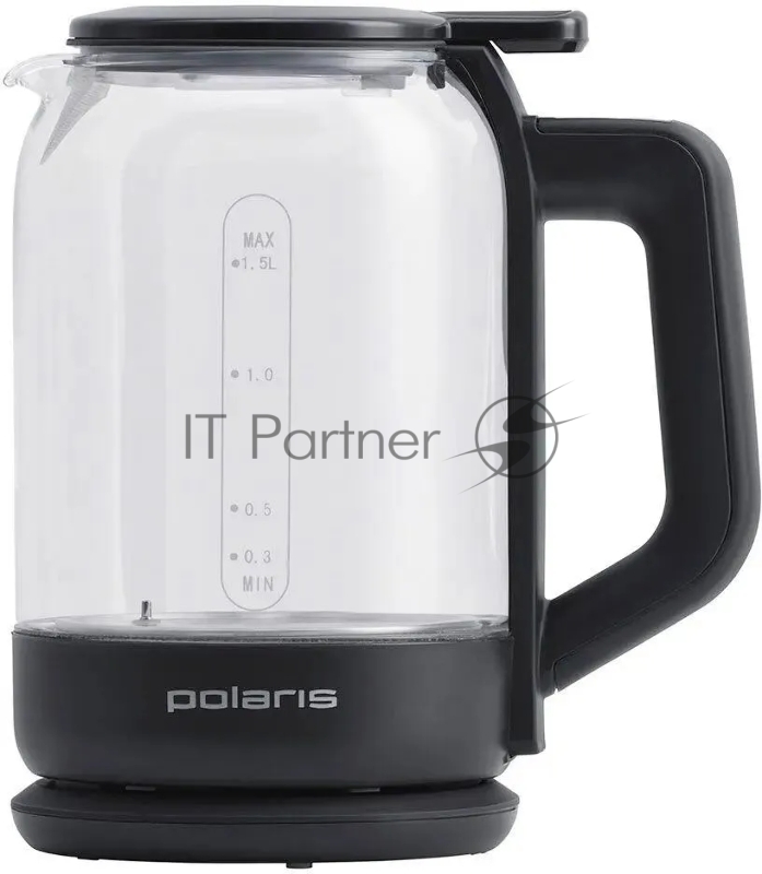 Чайник POLARIS PWK1712CGLD WIFI IQ Home черный, 1,5 л, 2150 Вт, стекло