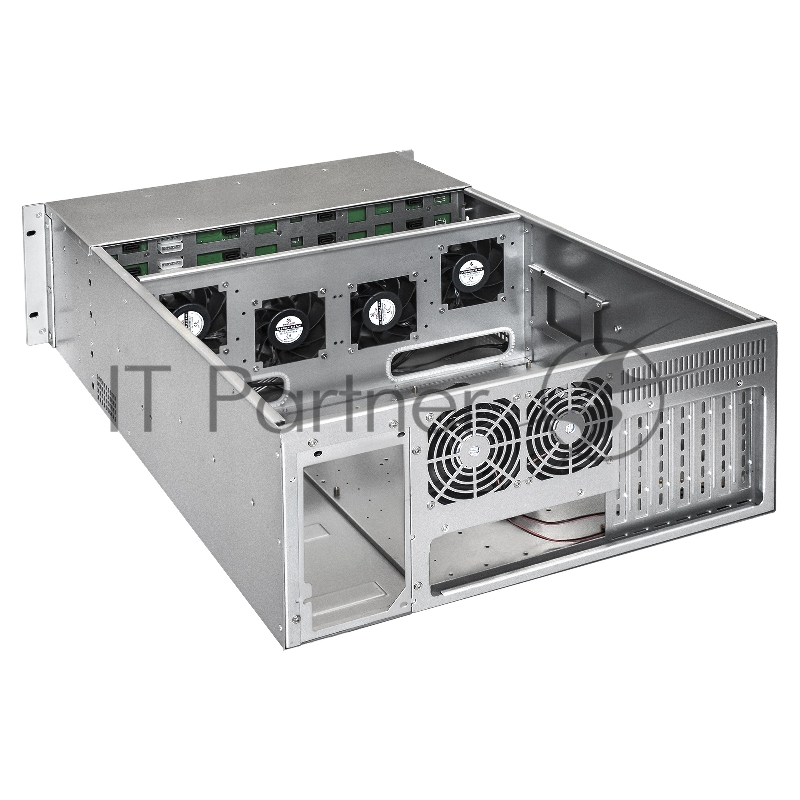 Серверный корпус ExeGate Pro 4U660-HS24 <RM 19, высота 4U, глубина 660, без БП, 24xHotSwap, USB>