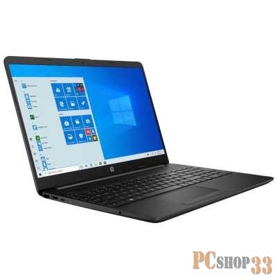 Ноутбук HP15-dw3001na 15.6(1920x1080)/Intel Core i3 1125G4(2Ghz)/8192Mb/256PCISSDG UHD Graphics - UMA/Cam/WiFi/41WHr/war 1y/Jet black/W11 + EN kbd Английская клавиатура