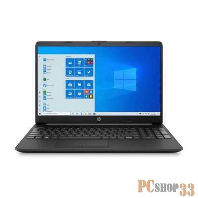 Ноутбук HP15-dw3001na 15.6(1920x1080)/Intel Core i3 1125G4(2Ghz)/8192Mb/256PCISSDG UHD Graphics - UMA/Cam/WiFi/41WHr/war 1y/Jet black/W11 + EN kbd Английская клавиатура