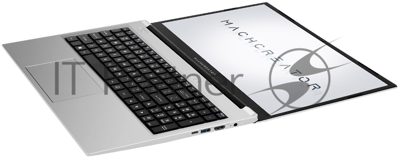 Ноутбук Machenike Machcreator-A 15.6(1920x1080 IPS 60Hz)/Intel Core i3 1115G4(3Ghz)/8192Mb/256PCISSDG UHD Graphics/Cam/BT/WiFi/36WHr/war 1y/1.6kg/silver/DOS + RU kbd