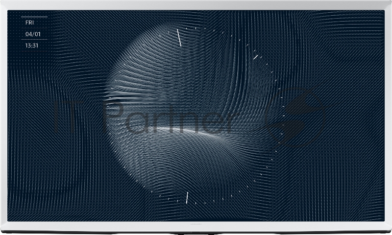 Телевизор ЖК 65 Samsung/ 65, QLED Serif, UHD, Smart TV, Wi-Fi, Voice, PQI 3200, DVB-T2/C/S2, 40W, 4CH, 4HDMI, 2USB, CLOUD WHITE