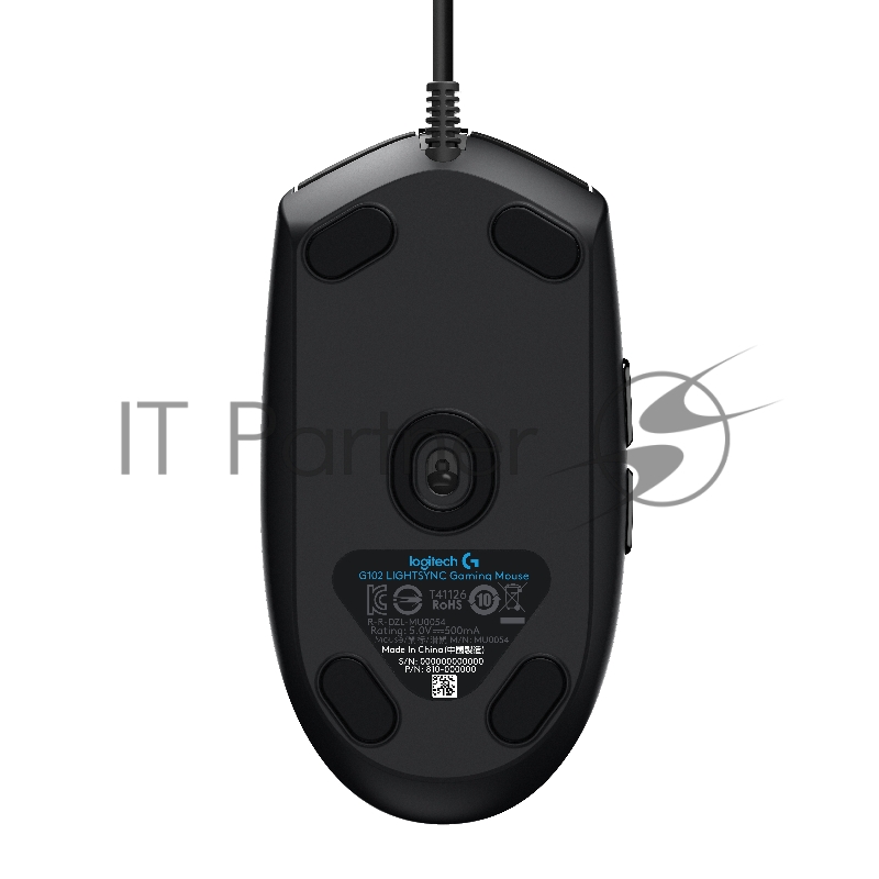 Мышь Logitech Mouse G102 LIGHTSYNC Gaming Black Retail