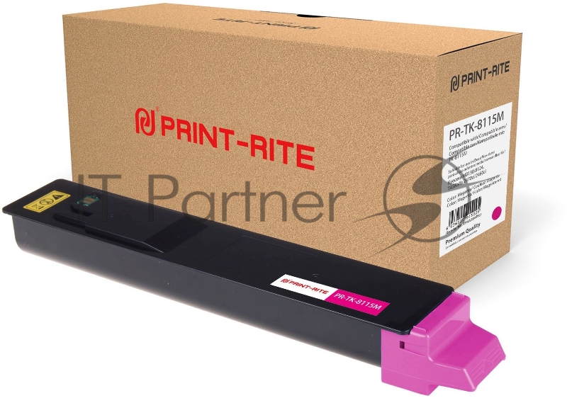 Картридж лазерный Print-Rite TFKA35MPRJ PR-TK-8115M TK-8115M пурпурный (6000стр.) для Kyocera Mita Ecosys M8124cidn/M8130cidn