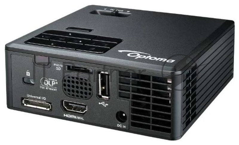 Проектор Optoma ML750e (DLP, LED, WXGA 1280x800, 700Lm, 15000:1, HDMI, USB, MHL, MicroSD, 1x1W speak