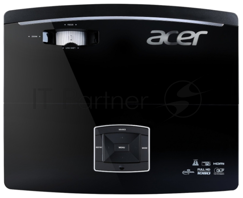 Проектор Acer P6500 DLP 5000Lm (1920x1080) 20000:1 ресурс лампы:1500часов 1xUSB typeA 1xUSB typeB 3x
