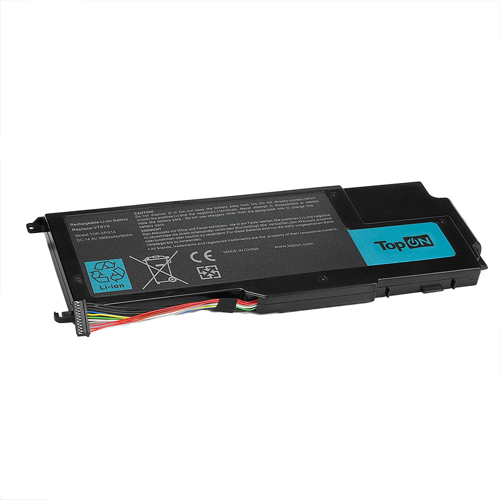 Аккумулятор для ноутбука Dell XPS 14Z, 15Z, L412Z, L511X, L511Z Series. 14.8V 3800mAh 56Wh. NMV5C, V79Y0.