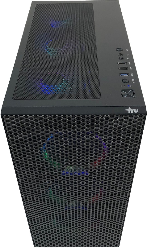 Компьютер IRU Game 710Z5 TWR i7 11700F (2.5) 32Gb SSD1Tb RTX3070 8Gb Windows 10 Professional 64 GbitEth 700W черный