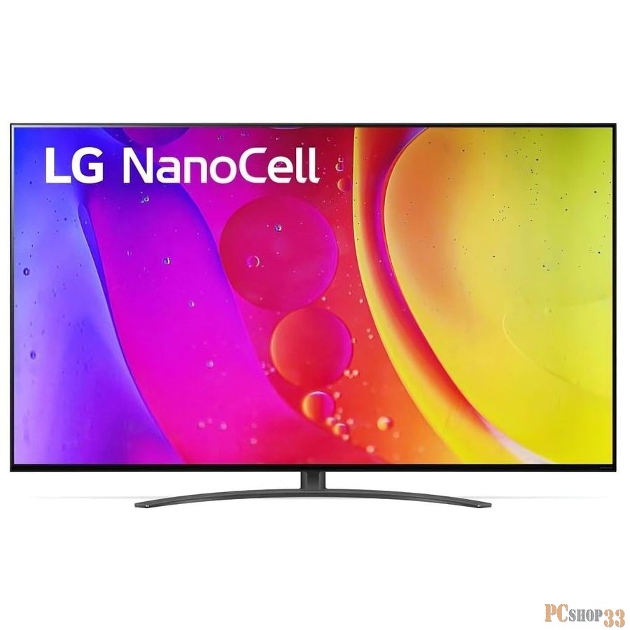 Телевизор LED LG 50 50NANO826QB.ARUB черный 4K Ultra HD 60Hz DVB-T DVB-T2 DVB-C DVB-S DVB-S2 USB WiFi Smart TV (RUS)