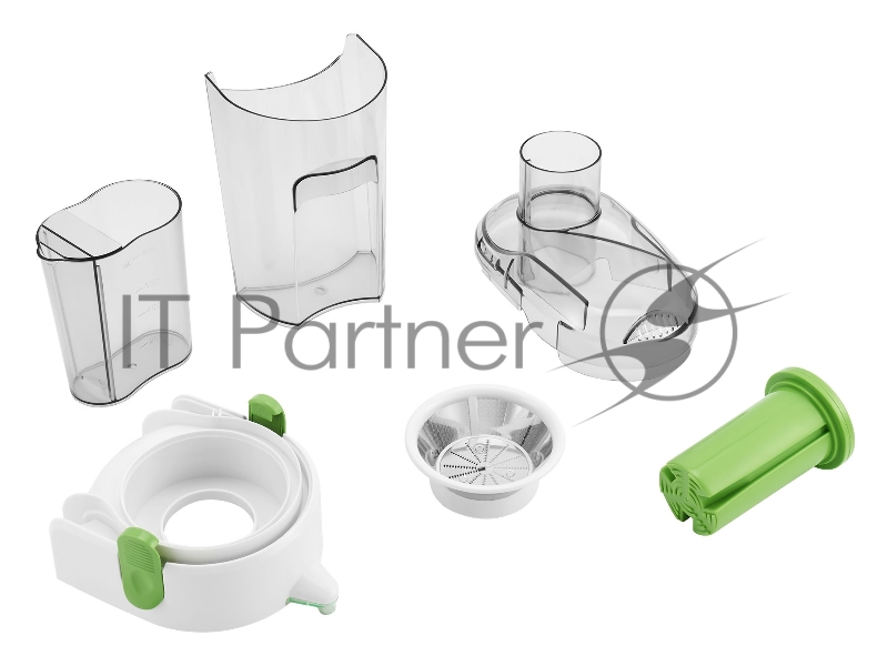 Соковыжималка центробежная Starwind SJ2216 500Вт рез.сок.:800мл. белый/зеленый