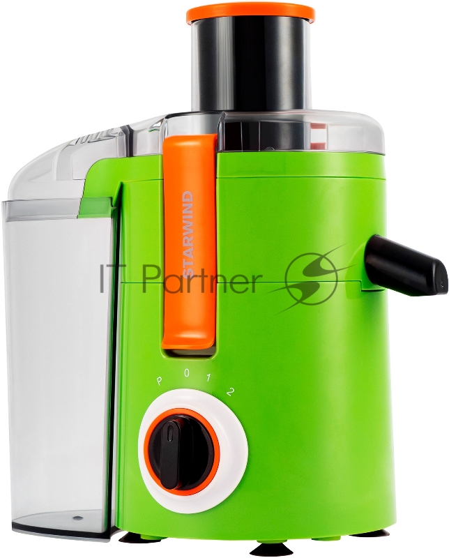 Соковыжималка центробежная Starwind SJ2236 500Вт рез.сок.:400мл. зеленый/белый