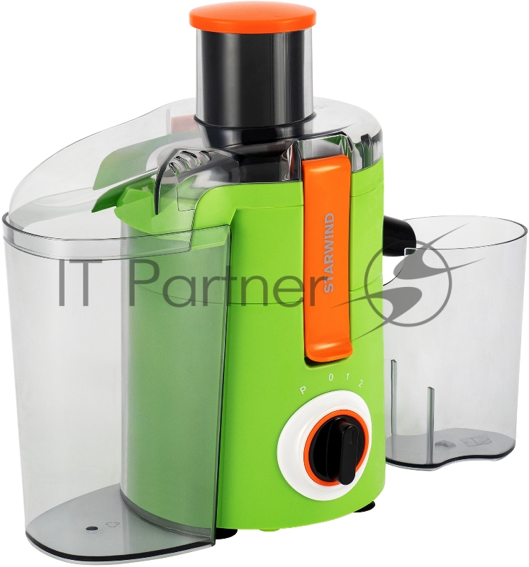 Соковыжималка центробежная Starwind SJ2236 500Вт рез.сок.:400мл. зеленый/белый
