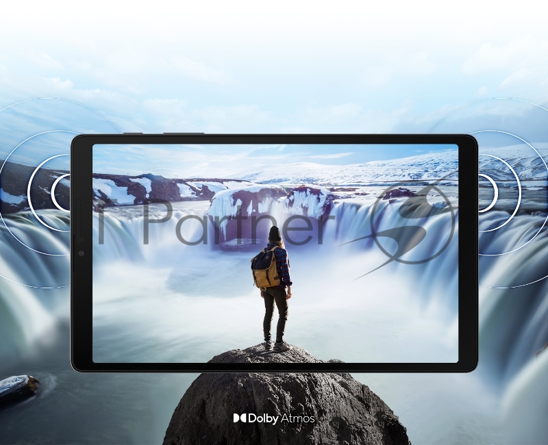 Планшет 8.7 Samsung Galaxy Tab A7 Lite SM-T225 3/32GB LTE темно-серый (SM-T225NZALMEB)