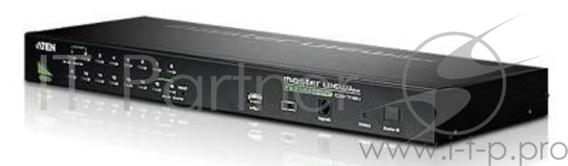 Переключатель KVM ATEN CS1716A-AT-G 16-port, USB, rackmountable, в компл. кабели 2*1.8м