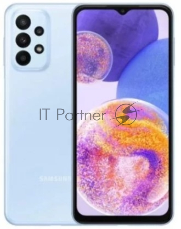 Смартфон Samsung Galaxy A23 6+128Gb 4G/DS Light Blue (SM-A235FLBKMEA)