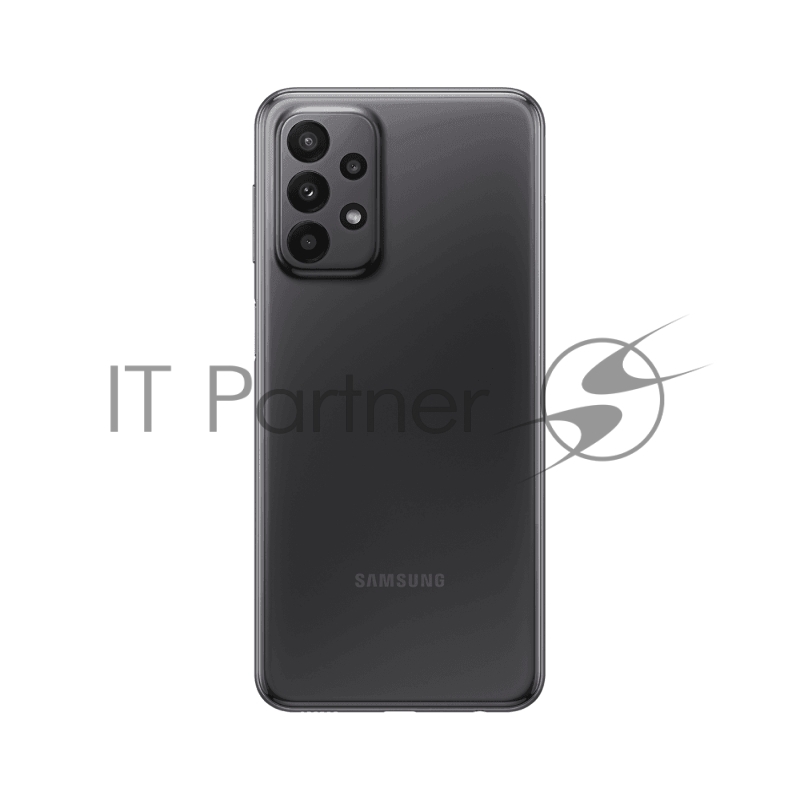Смартфон Samsung SM-A235F Galaxy A23 128Gb 6Gb черный моноблок 3G 4G 2Sim 6.6 1080x2408 Android 12 50Mpix 802.11 a/b/g/n/ac NFC GPS GSM900/1800 GSM1900 microSD max1024Gb