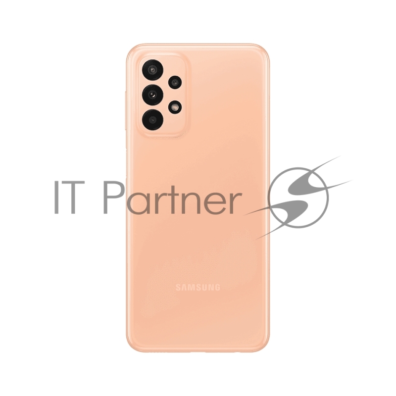 Смартфон Samsung SM-A235F Galaxy A23 128Gb 6Gb оранжевый моноблок 3G 4G 2Sim 6.6 1080x2408 Android 12 50Mpix 802.11 a/b/g/n/ac NFC GPS GSM900/1800 GSM1900 microSD max1024Gb