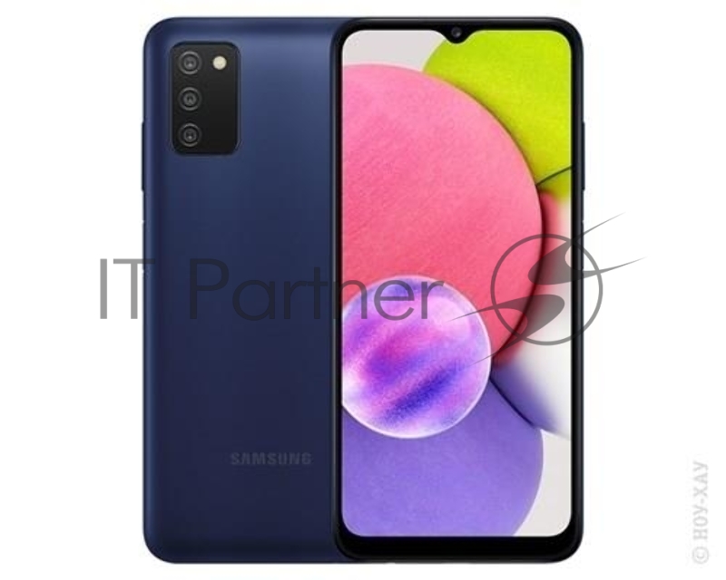 Смартфон Samsung Galaxy A03s 4+64Gb 4G/DS Blue