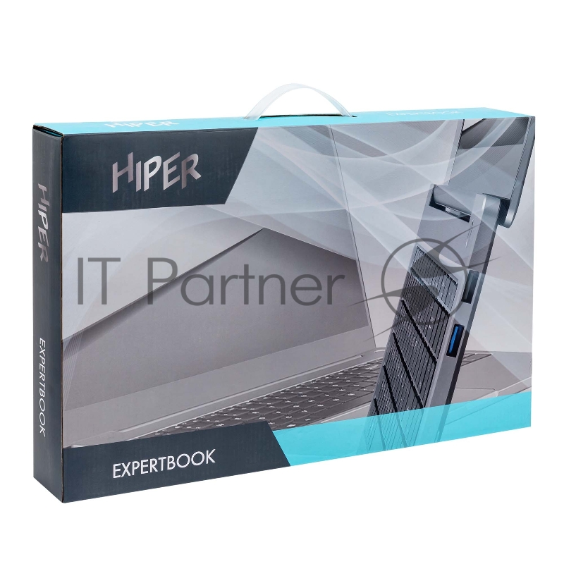 Ноутбук 15.6 IPS FHD Hiper Expertbook MTL1577 silver (AMD Ryzen 5 5600U/8Gb/256Gb SSD/noDVD/VGA int/W10 (BQ3LVDHQ)