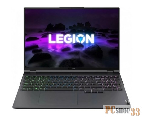 Ноутбук Lenovo Legion 5 Pro 16ACH6H AMD Ryzen 5 5600H 3.3Ghz/16Gb/1Tb SSD/16 (2560x1600) NVIDIA GeForce RTX 3060/NoOS storm grey