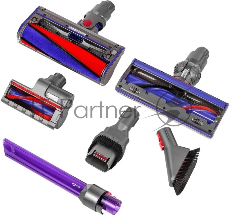 Пылесос Dyson V8 Absolute Plus серый/золотистый