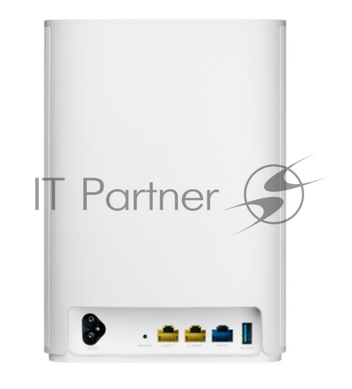 Роутер ASUS XP4(1-PK)) , из 1 точек доступа, 802.11 a/b/g/n/ac/ax, 2,4 + 5 гГц 90IG05T0-BM9100