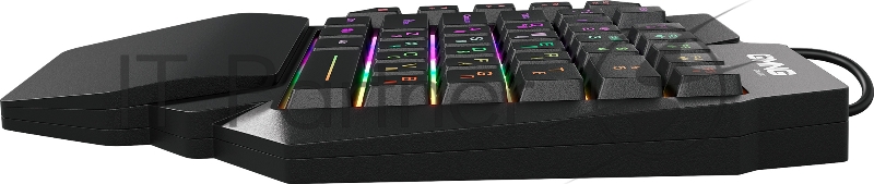 Игровой блок Оклик GMNG 705GK черный USB for gamer LED (подставка для запястий)