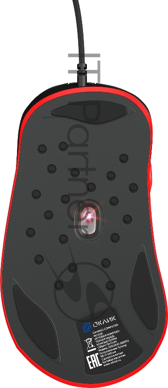 Мышь Оклик GMNG 720GM черный оптическая (3200dpi) USB для ноутбука (6but)