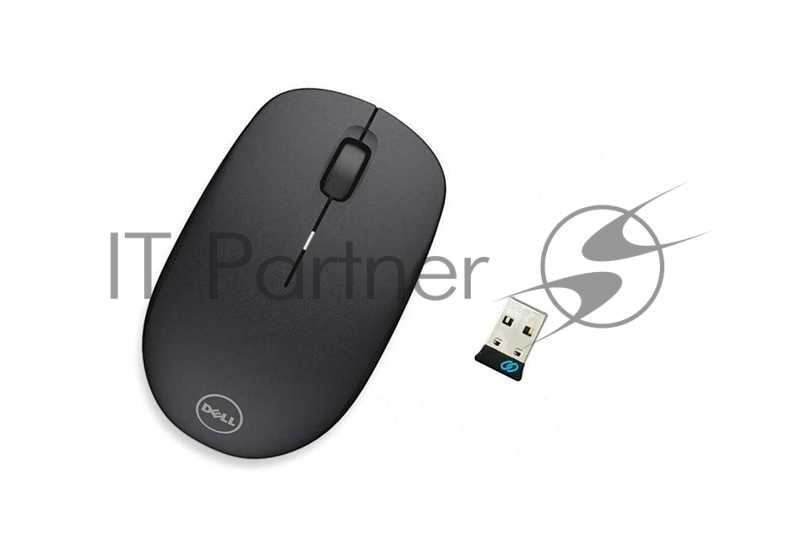 Мышь Dell Mouse WM126 Wireless USB optical 1000 dpi 3 butt black