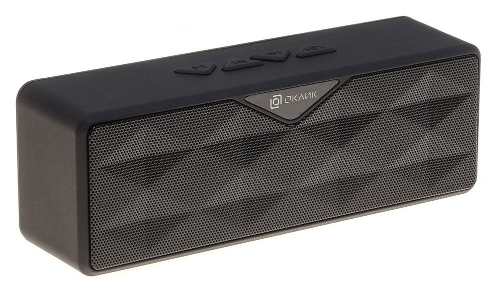 Колонка порт. Oklick OK-30 черный 6W 1.0 BT/USB 5м (HS-829)