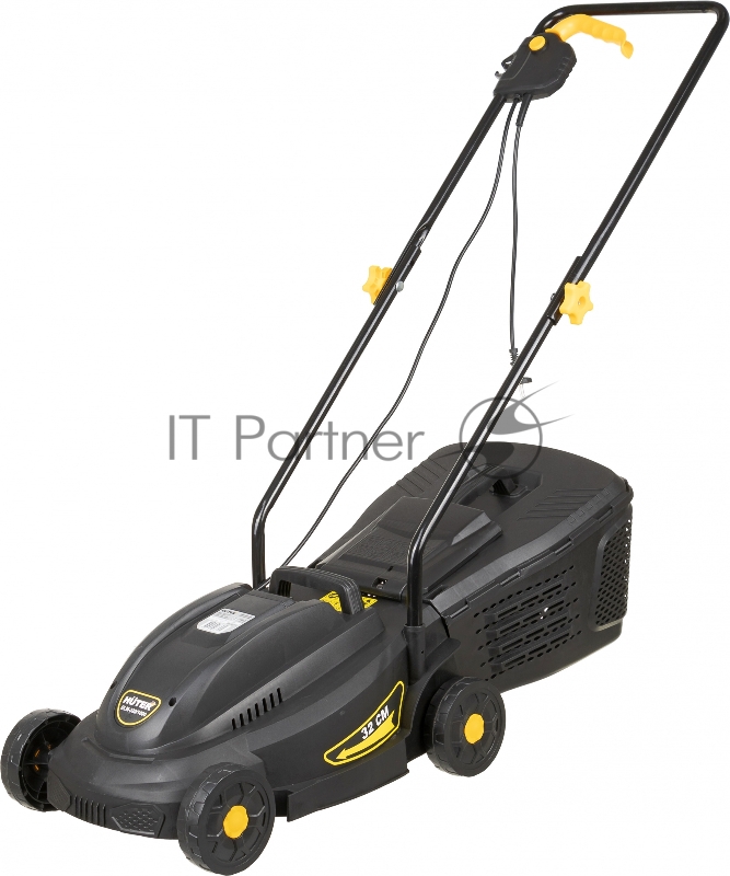 Газонокосилка роторная Huter ELM-320/1000 (900/70/4/19) 1000Вт