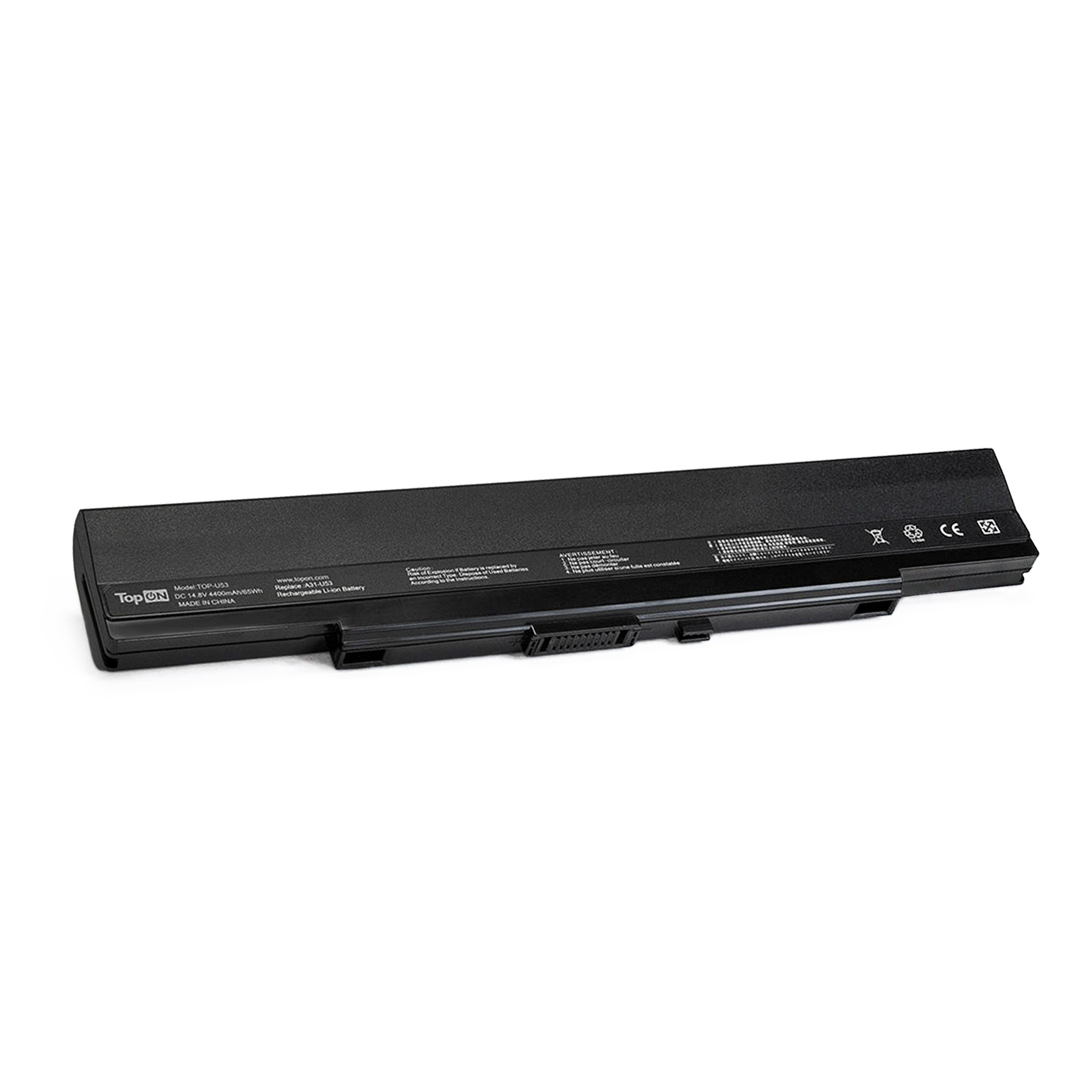 Аккумулятор для ноутбука Asus UL30, UL50, UL80, U30, U35, U45, U52, U53 Series. 14.8V 4400mAh 65Wh. A31-U53, A31-UL30.