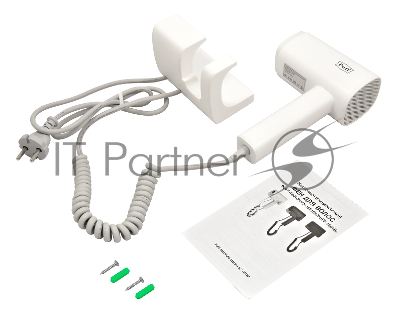 Фен Puff 1601 1600Вт белый