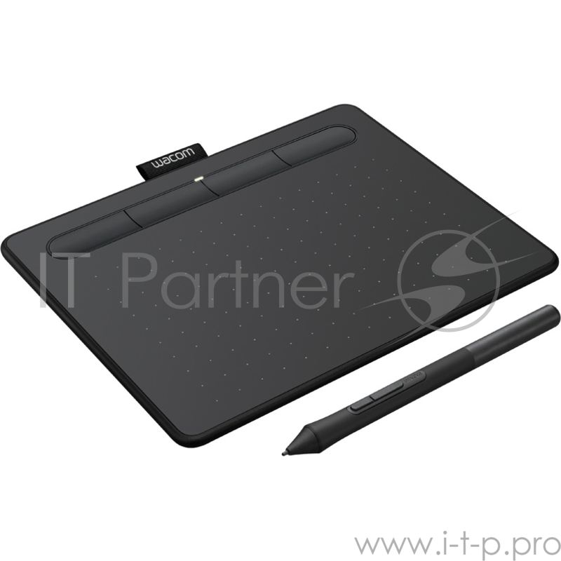 Планшет для рисования Wacom Intuos S CTL-4100K-N USB черный