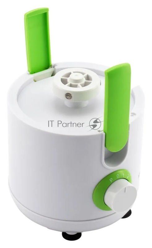 Соковыжималка центробежная Hyundai HY-JE1615 500Вт рез.сок.:400мл. черный/зеленый