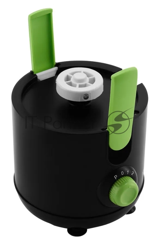 Соковыжималка центробежная Hyundai HY-JE1625 500Вт рез.сок.:400мл. черный/зеленый