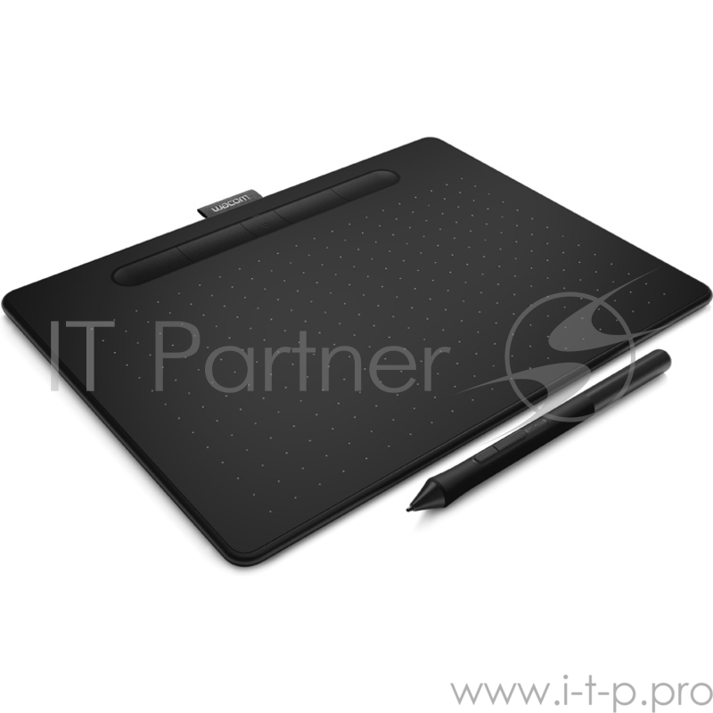 Планшет для рисования Wacom Intuos M Bluetooth CTL-6100WLK-N Bluetooth/USB черный
