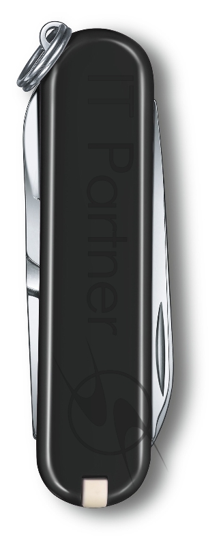 Нож перочинный Victorinox Classic Dark Illusion (0.6223.3G) 58мм 7функц. черный карт.коробка