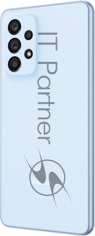 Смартфон Samsung SM-A536E Galaxy A53 5G 256Gb 8Gb небесно-голубой моноблок 3G 4G 2Sim 6.5 1080x2400 Android 12 64Mpix 802.11 a/b/g/n/ac NFC GPS GSM900/1800 GSM1900 Ptotect microSD max1024Gb
