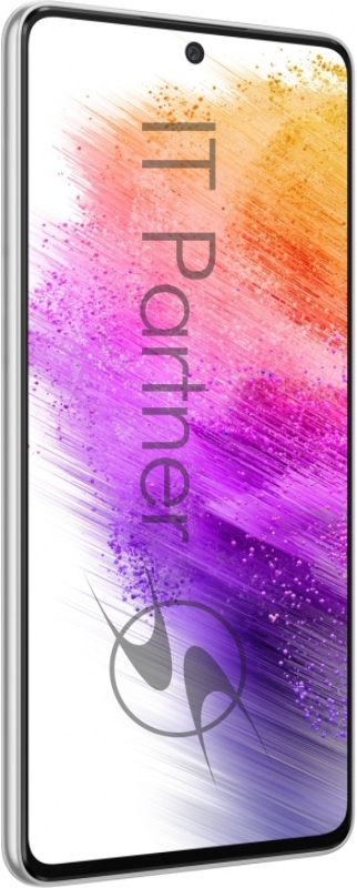 Смартфон Samsung SM-A736B Galaxy A73 256Gb 8Gb белый моноблок 3G 4G 2Sim 6.7 1080x2400 Android 12 108Mpix 802.11 a/b/g/n/ac/ax NFC GPS GSM900/1800 GSM1900 Ptotect microSD max1024Gb