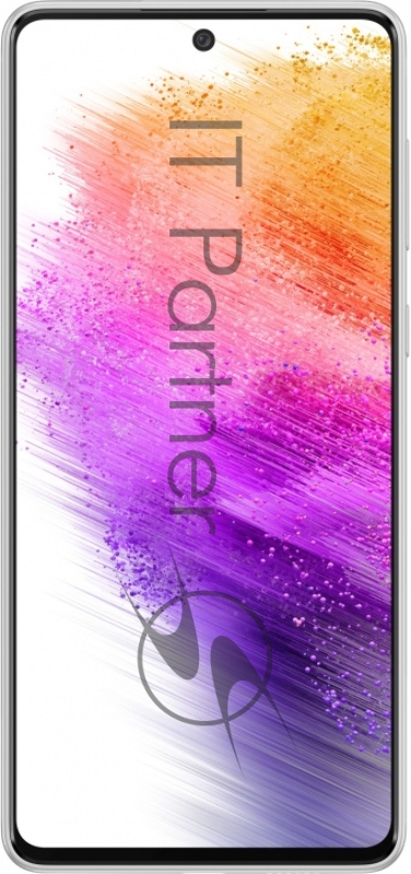 Смартфон Samsung SM-A736B Galaxy A73 256Gb 8Gb белый моноблок 3G 4G 2Sim 6.7 1080x2400 Android 12 108Mpix 802.11 a/b/g/n/ac/ax NFC GPS GSM900/1800 GSM1900 Ptotect microSD max1024Gb