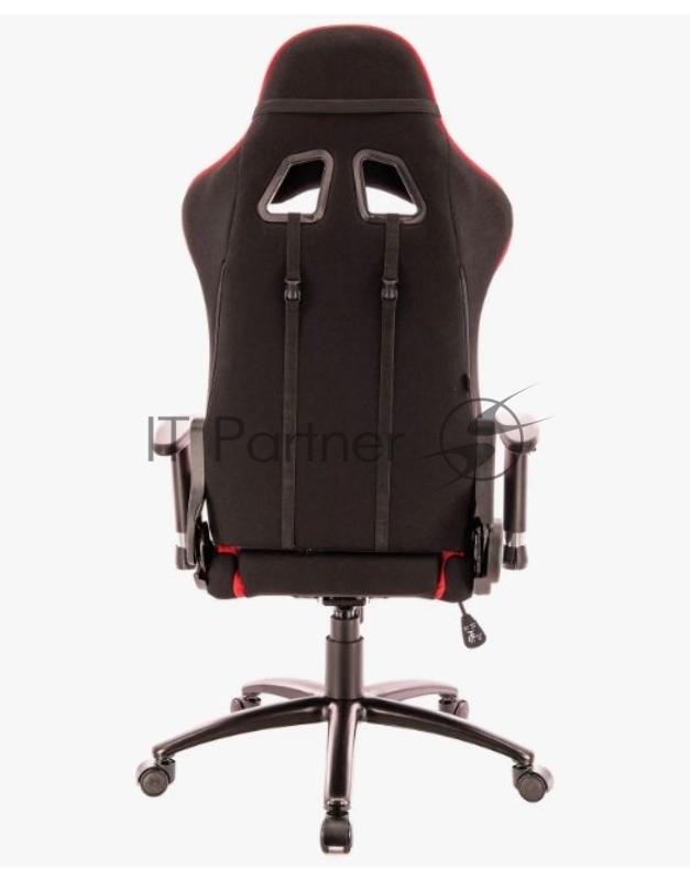 Игровое кресло Everprof Lotus S4 чёрно-красное (ткань, ролики, DMS (топган))