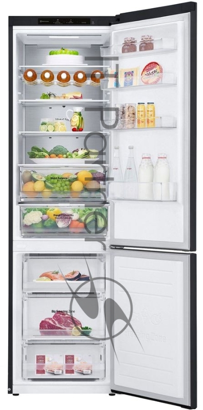 Холодильник LG GW-B509SBNM черный (двухкамерный)