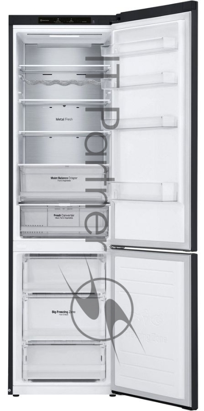 Холодильник LG GW-B509SBNM черный (двухкамерный)