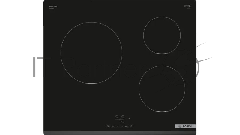Индукционная варочная панель BOSCH PUC631BB5E независимая, конфорок - 3 шт, панель - стеклокерамика, 4.6 кВт