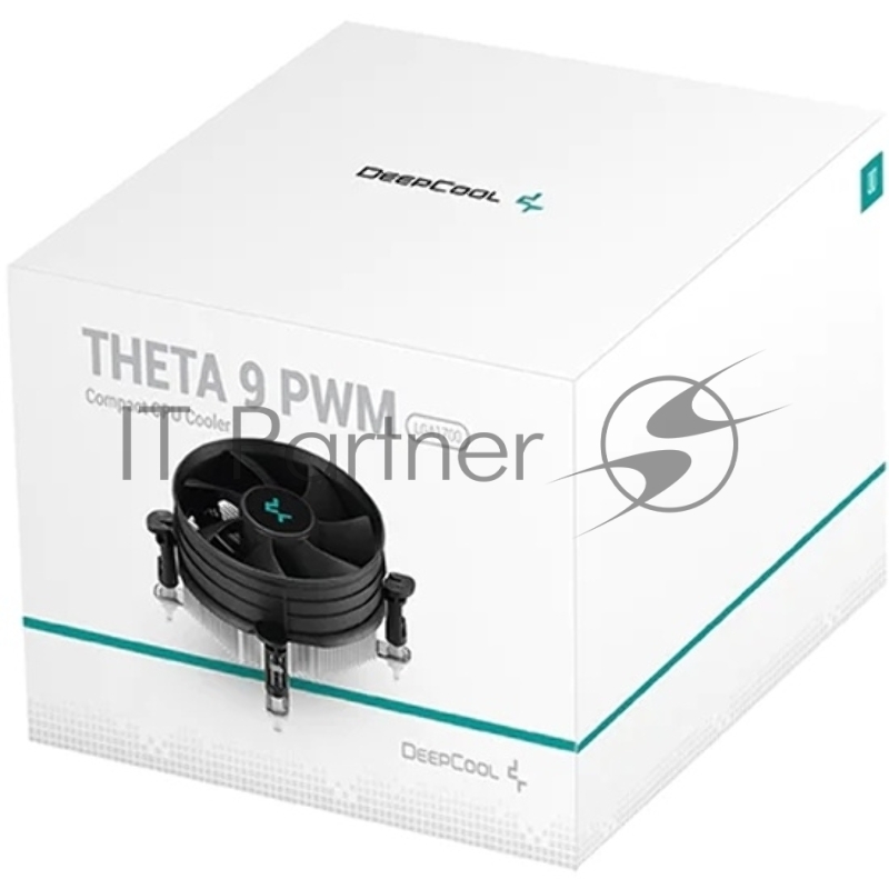 Кулер DEEPCOOL THETA 9 PWM 1700 LGA1700 низкопрофильный 58mm (45шт/кор, TDP 65W, PWM, Fan 92mm) Color BOX