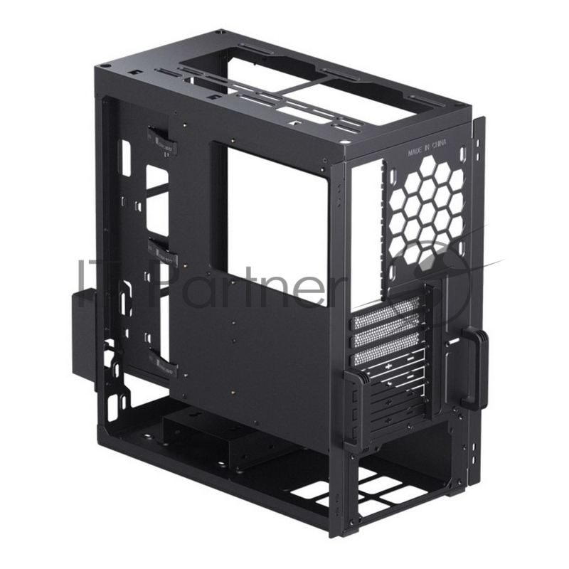 Корпус JONSBO U6 Black без БП, боковые панели из закаленного стекла, mini-ITX, micro-ATX, ATX, черный