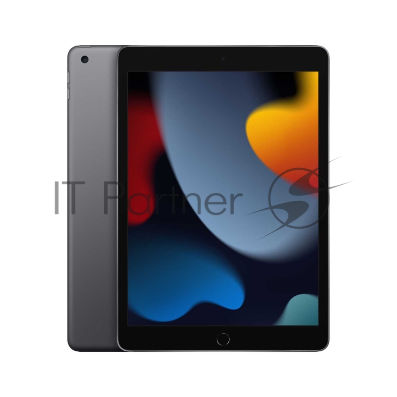 Планшет Apple iPad 2021 A2602 A13 Bionic 6С ROM64Gb 10.2 IPS 2160x1620 iOS серый космос 8Mpix 12Mpix BT WiFi Touch 10hr