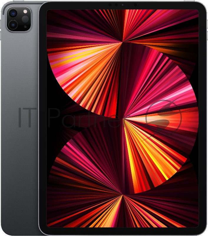 Планшет Apple iPad Pro 2021 A2377 M1 8C RAM8Gb ROM512Gb 11 IPS 2388x1668 iOS серый космос 12Mpix 12Mpix BT WiFi Touch 10hr
