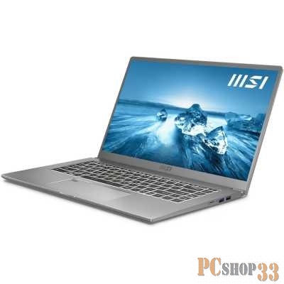 Ноутбук MSI Prestige 15 A12UD-225RU Core i7 1280P 16Gb SSD1Tb NVIDIA GeForce RTX 3050 Ti 4Gb 15.6 IPS FHD (1920x1080) Windows 11 Professional silver WiFi BT Cam